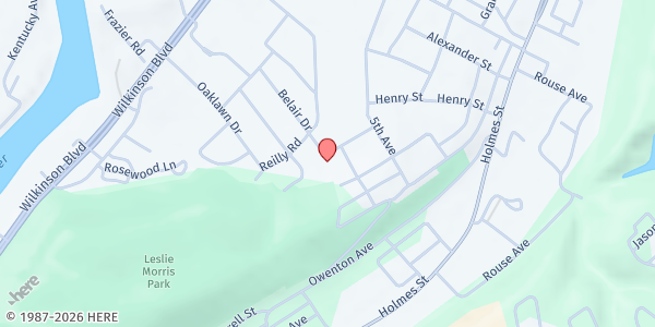 Map showing Salvation Army Frankfort at 517 Greenup Ave., Frankfort, KY