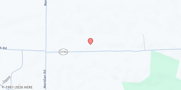 Map showing His Hands Ministries-Graves Co. at 1648 State Hwy 2194 W, Hickory, KY