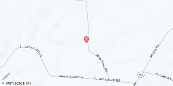 Map showing Hillsboro Area Food Pantry CSFP at 367 New Hope Road, Hillsboro, KY