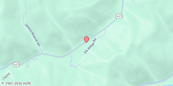 Map showing Big Creek Missions The Pantry at 23119 Highway 421, Hyden, KY