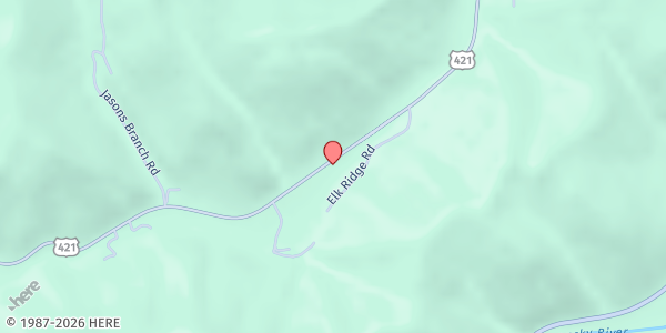 Map showing The Pantry (Big Creek Missions) at 22954 US-421, Hyden, KY