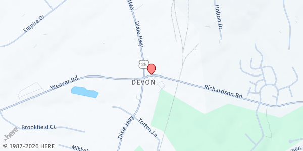 Map showing GROW Network NKY - Independence at 7151 Richardson Rd, Independence, KY