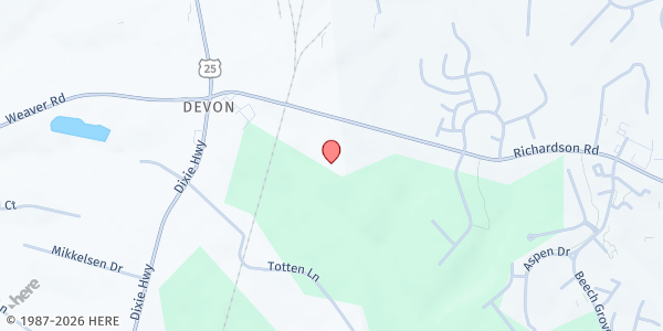 Map showing Independence New Life Church Of The Nazarene at 211 Richardson Rd, Independence, KY