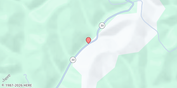 Map showing Helping Hands Christian Resources - Food Distribution Center at 9009 highway 30w, Jackson, KY