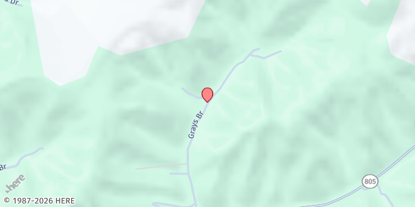 Map showing New Freedom Worship Center at 40 Slate Hill Rd., Jenkins, KY