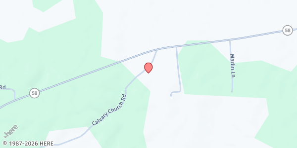 Map showing Operation Not 1 Missed at 98 Calvary Church Rd, Mayfield, KY