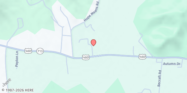 Map showing Gateway Menifee - Project Worth CSFP at 72 Industrial Park Road, Means, KY