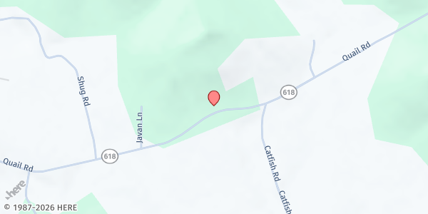 Map showing Feeding The Flock Ministries at 1422 Quail Road, Mount Vernon, KY