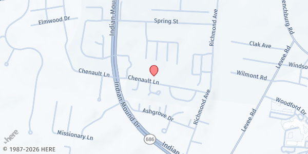 Map showing Gateway Montgomery Co. CSFP at 759 Chenault Lane, Mt. Sterling, KY