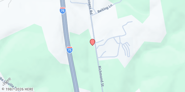 Map showing Grateful Bread CSFP - Mt. Vernon at 3095 Richmond St., Mt. Vernon, KY