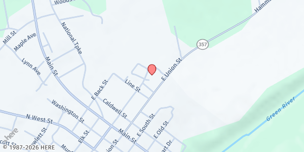 Map showing Hart County Community Services at 509 A A Whitman Ln, Munfordville, KY