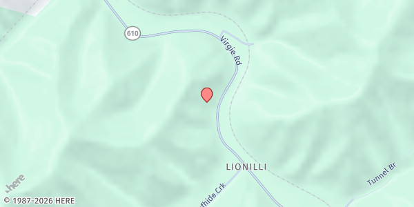 Map showing Manna from Heaven Outreach - Myra at 7269 HWY 610 W, Myra, KY