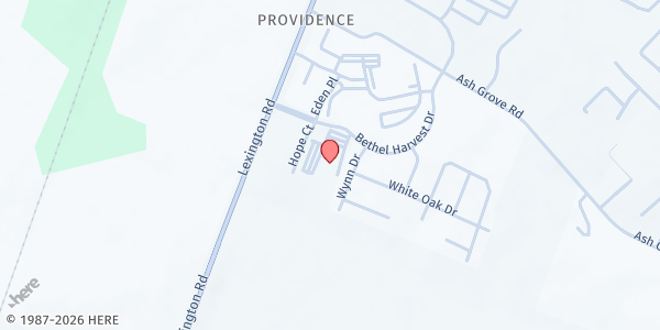 Map showing Family Food Center at 3260 Lexington Rd, Nicholasville, KY