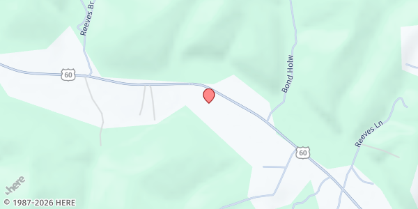 Map showing Northeast KY Community Action Agency - Olive Hill at 21039 US-60, Olive Hill, KY