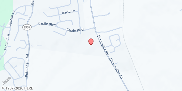 Map showing River of Life Ministries at 616 Clintonville Road, Paris, KY