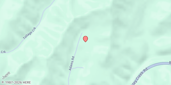 Map showing Thankful Heart Food Pantry at 648 Adams Road, Pikeville, KY