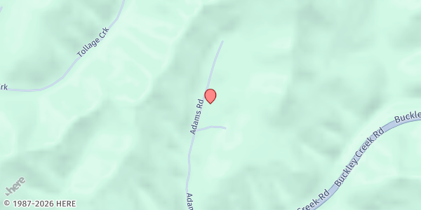 Map showing Thankful Hearts Food Pantry at 648 Adams Rd., Pikeville, KY