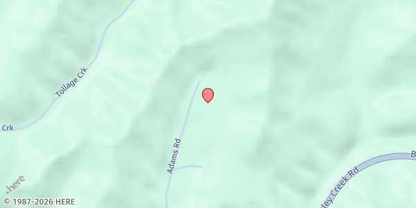 Map showing Thankful Hearts Food Pantry at 648 Adams Road, Pikeville, KY