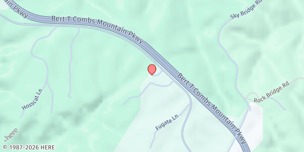 Map showing Jesus Feeds Kentucky - Pine Ridge at 5931 KY-15, Pine Ridge, KY