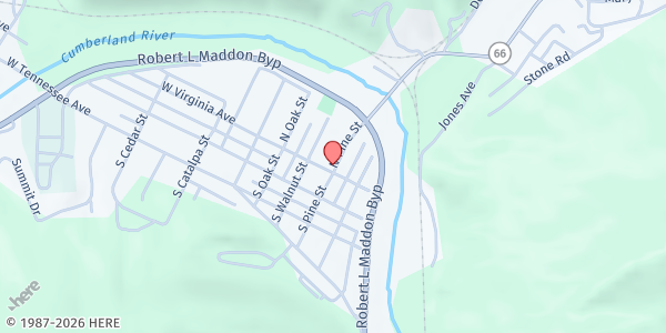 Map showing Lighthouse Mission Center Bell at 3609 US Hwy. 119, Pineville, KY