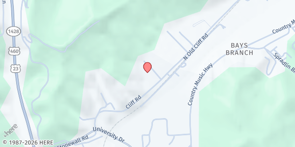 Map showing God's Pantry Food Bank Prestonsburg Warehouse at 65 Resource Dr, Prestonsburg, KY