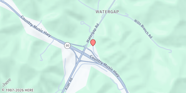 Map showing Hope In The Mountains at 105 Trimble Chapel Square, Prestonsburg, KY