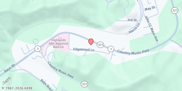 Map showing Soul Food Backpack Program - Prestonsburg at 5204 KY-321, Prestonsburg, KY