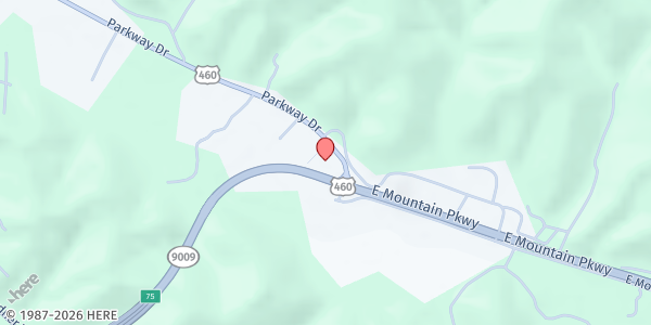 Map showing Saint Luke's Food Pantry at 1221 Parkway Dr, Salyersville, KY