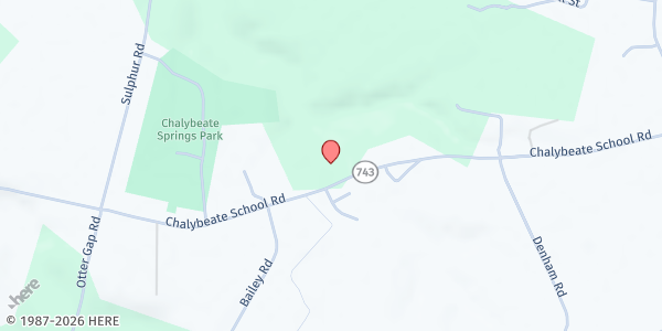 Map showing St. John Food Pantry at 1050 Chalybeate School Road, Smiths Grove, KY