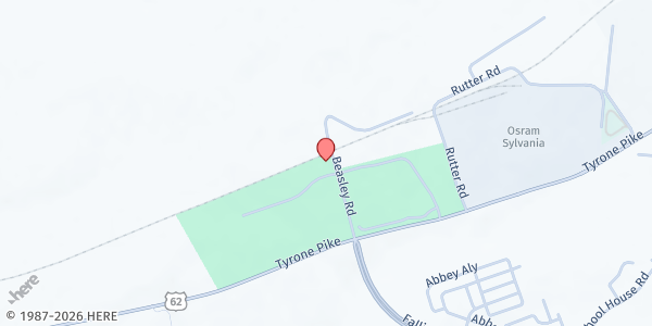 Map showing Food Pantry for Woodford County at 20 Field of Dreams Rd., Versailles, KY