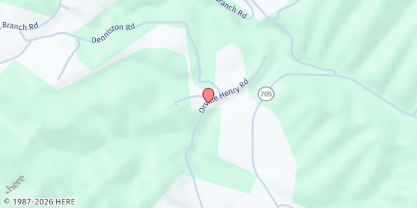 Map showing Tree of Life Ministries at 2643 New Cummer Rd., West Liberty, KY