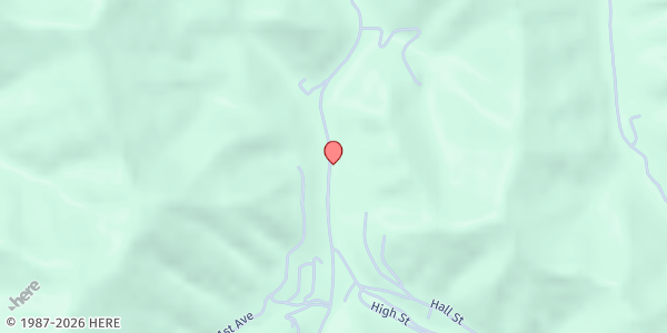 Map showing Big Creek Missions Wheelwright at 1369 KY 306, Wheelwright, KY