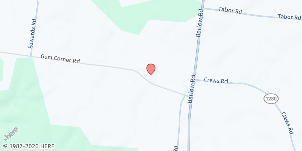 Map showing New Liberty Baptist Church at 4214 Gum Cor Rd, Wickliffe, KY