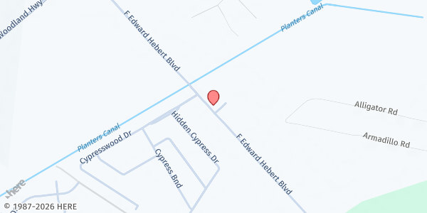 Map showing Plaquemines Community Action Agency - Belle Chasse at 479 F Edward Hebert Blvd, Belle Chasse, LA