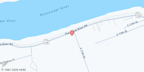Map showing Harvest Time Christian Center Church at 1295 Louisiana 18, Edgard, LA