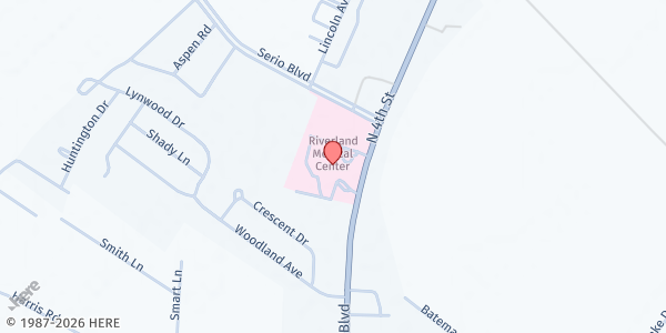 Map showing Ferriday Mobile Pantry - Ferriday Police Station at 1618 EE Wallace Boulevard, Ferriday, LA