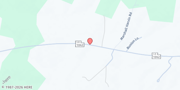 Map showing LRD Help Feed at 6685 Hwy. 1042, Greensburg, LA