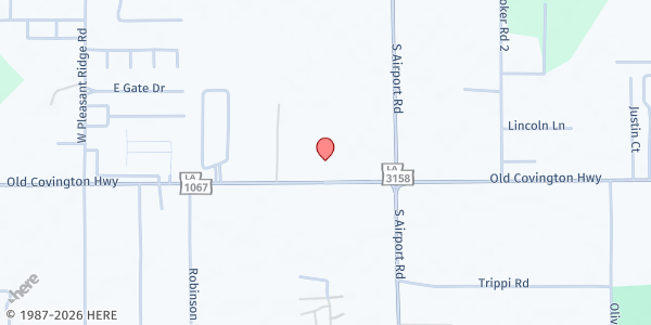 Map showing Mt. Pleasant at 18307 Old Covington Hwy, Hammond, LA