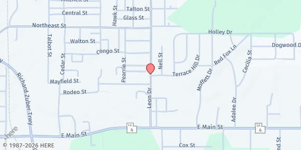 Map showing Project One Inc. - Jonesboro at 507 Leon Dr., Jonesboro, LA