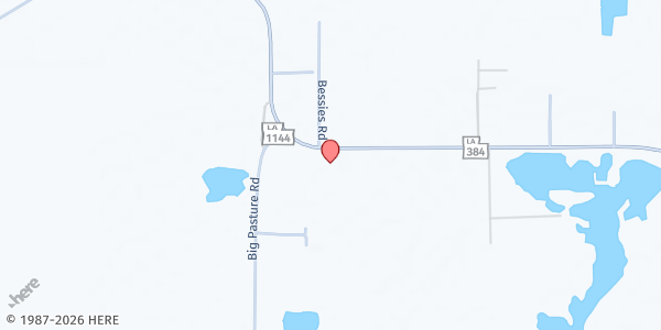 Map showing St. Mary of the Lake Catholic Church at 11054 Hwy 384, Lake Charles, LA