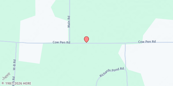 Map showing The HOPE Center at 474 Cow Trl., Lucas, LA