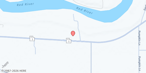 Map showing Refuge Baptist Church at 515 LA-1, Marksville, LA