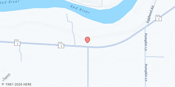 Map showing Refuge Baptist Church at 515 Hwy. 1, Marksville, LA