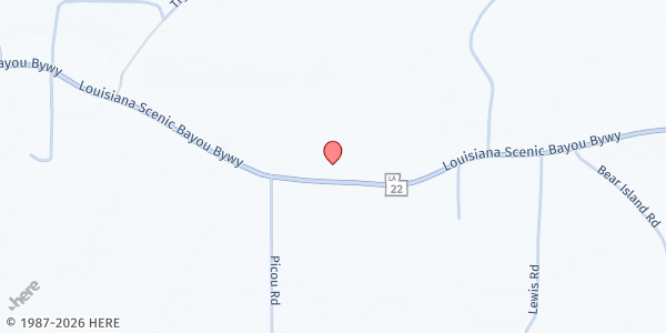 Map showing Livingston COA - Maurepas at 24259 Hwy. 22, Maurepas, LA