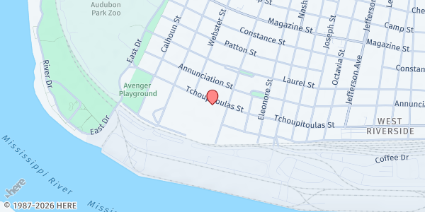 Map showing Ronald McDonald House Charities of South Louisiana at 210 State St Bldg # 5, New Orleans, LA