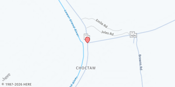 Map showing Bayou Sorrel-Bayou Pigeon Fire Dept. at 35575 Hwy 75, Plaquemine, LA