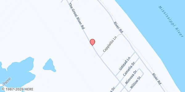 Map showing Greater Macedonia Baptist Church - YMCA Distribution Site at 278 Civic Dr., Port Sulphur, LA