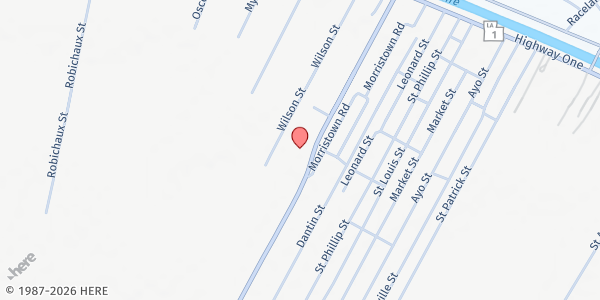 Map showing Good Samaritan Food Bank (Raceland) at 2084 Hwy. 182, Raceland, LA