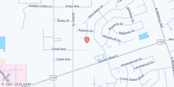 Map showing The Good Samaritan Ministry at 910 Cross Gates Blvd., Slidell, LA