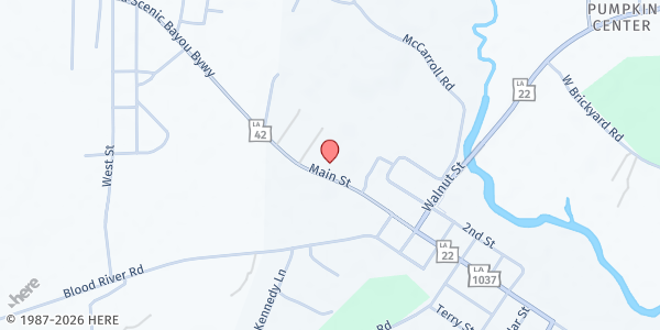 Map showing Livingston COA- Springfield at 27265 Hwy. 42, Springfield, LA